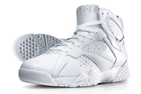 All-White Air Jordan 7s Releasing Summer 2017 #air #jordan #7 #all #white #sneakers | Sneakers ...