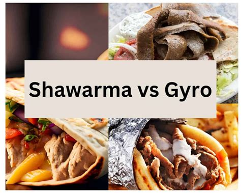 Shawarma vs Gyro - Drizzle Me Skinny!