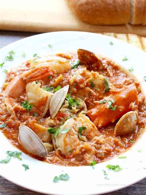 Cioppino, A Hearty Seafood Stew - Great Eight Friends