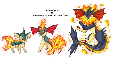 Vaporeon fusions evolution line! [POKEMON GACHA] by bratat on DeviantArt