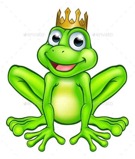 Cartoon Frog Prince | Frog drawing, Animated frog, Fairy tales