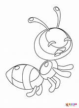 Crying Ant Coloring Page  Free Printable Pages sketch template