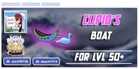 Beli Item Cupid Boat Grand Piece Online / GPO Roblox Terlengkap dan Termurah Oktober 2024 ...