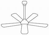 Ceiling Fan coloring Page  ColouringPages sketch template