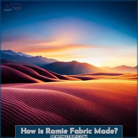 What is Ramie Fabric? | Advantages, Disadvantages & Sustainability