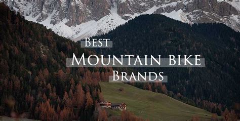 Top 30 Best Mountain Bike Brands (Of 2023) That Beat All Terrains