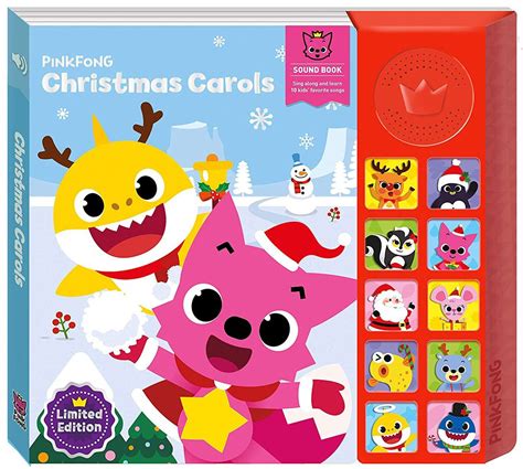 Pinkfong Christmas Carols Sound Book Smart Study - ToyWiz