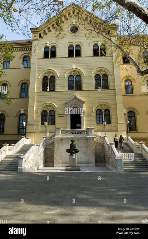 Zagreb University, Zagreb Croatia Stock Photo - Alamy