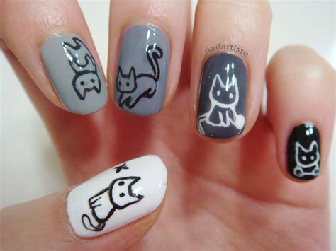 The Nail Artiste: I really like cats
