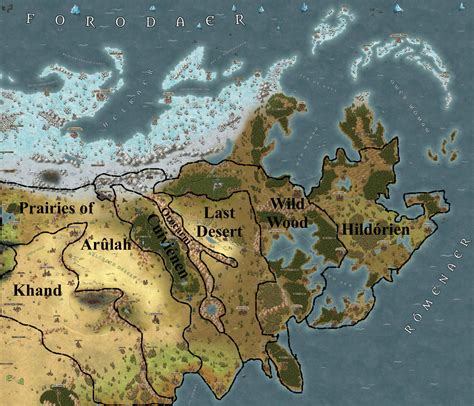 Age of the Ring Sub-mod Rhun Map by GodDragonKing on DeviantArt