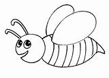 Smiling Bee coloring Page  Download Print Or Color Online For Free sketch template