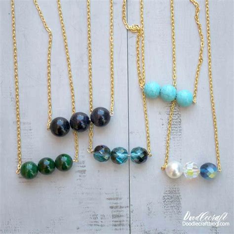 Mother's Birthstone Necklace DIY!