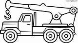 Crane Truck Coloring Pages 48 Free Printables  ColoringAll sketch template