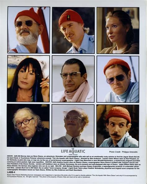 The Life Aquatic Cast