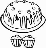 Muffin Cupcakes Colorare Ausmalbilder Ausmalen Coloriage Vorlage  sketch template