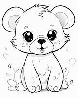 Baby Animals Coloring Pages  Free Printable sketch template