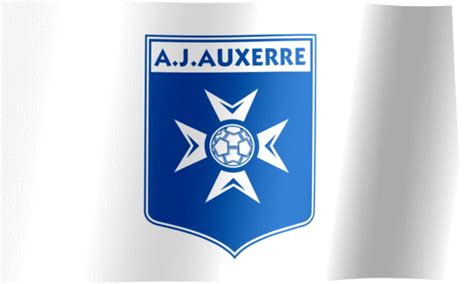 AJ Auxerre Fan Flag (GIF) - All Waving Flags