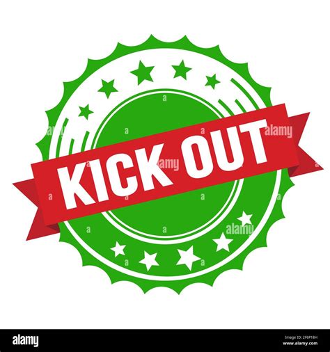 Kick it out logo hi-res stock photography and images - Alamy