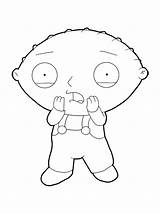 Stewie Griffin coloring Pages sketch template