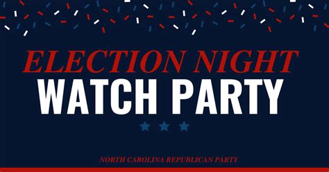 Election Night Watch Party RSVP - action.nc.gop