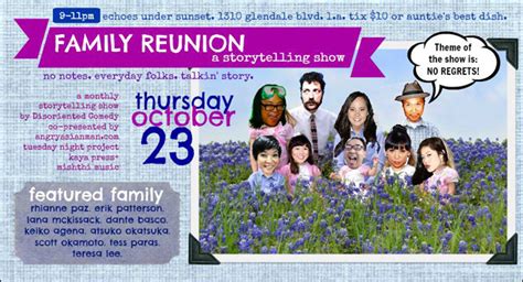 Family Reunion: A Storytelling Show