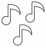 Musical Notes coloring Page  ColouringPages sketch template
