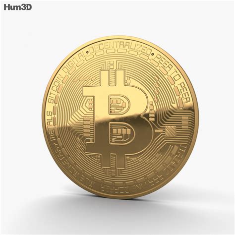 Bitcoin 3D model - Life and Leisure on Hum3D