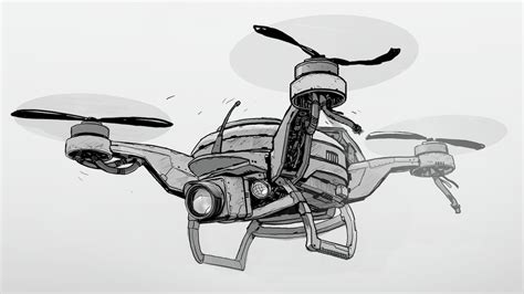 Donny-the-drone-sketch - Directors Notes