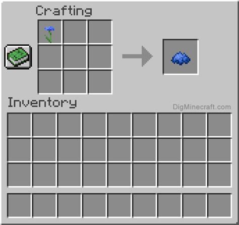 How to make Blue Dye in Minecraft