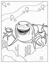 Dive Into Fun With Coloring Pages Finding Nemo sketch template