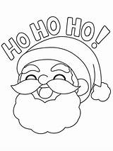 Santa Claus Coloring Pages sketch template