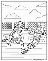 30 Soccer Coloring Pages Free PDF Printables  sketch template