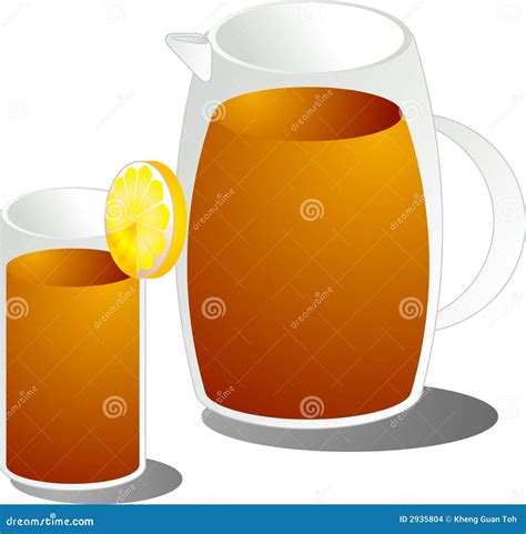 Ice Tea Illustration Stock Images - Image: 2935804