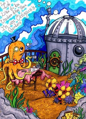 Octopus's Garden~ The Beatles | Beatles art, Painting, Beatles inspired