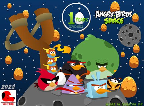 Angry Birds Space 10th Anniversary by cs888901 on DeviantArt