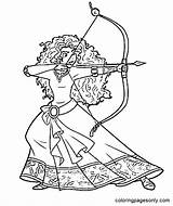 30  Merida Coloring Pages Free Printable PDF JPG PNG & Online sketch template