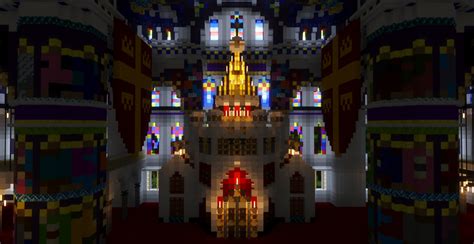 Cathedral interior Minecraft Map