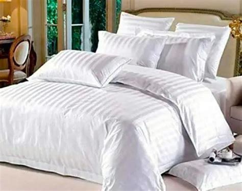 Poly cotton King White Hotel Bed Sheet, Size: 60*90 at Rs 165/piece in ...