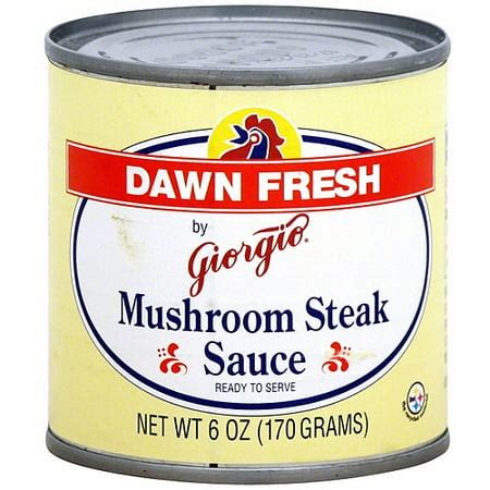 Dawn Fresh By Giorgio Mushroom Steak Sauce, 6 oz (Pack of 12) - Walmart.com