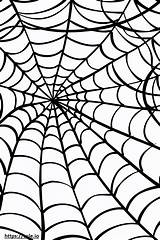 Spider web coloring Page sketch template