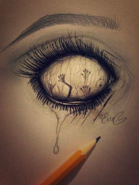 Ghost Eye – #DrawingsPencil Simple #DrawingsPencil Family #Drawing | Pencil art drawings, Dark ...