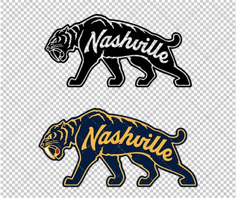 Nashville Predators Alternate 2019 005, Svg, Dxf, Eps, Png - SvgShopArt | Nashville predators ...