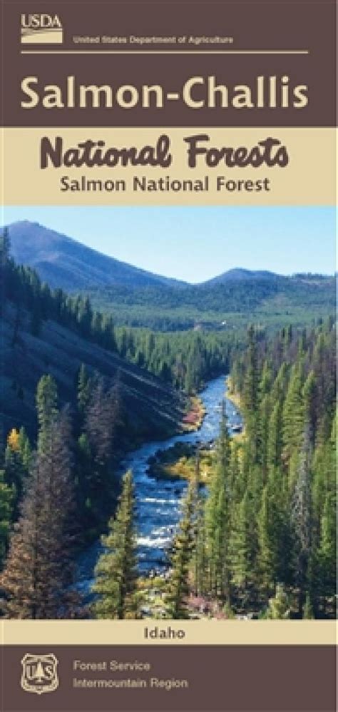 Salmon-Challis National Forest Map - Salmon Ranger District - Waterproof by United States Forest ...