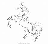 Magical Unicorn Coloring Page For Kids  Free Unicorns Printable sketch template