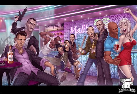 GTA Characters Wallpapers - Wallpaper Cave