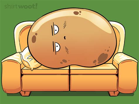 Couch Potato - $19.00 - Free shipping | Couch potato, Cute art styles, Potatoes