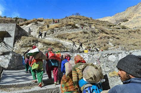 Chamoli glacier burst aftermath