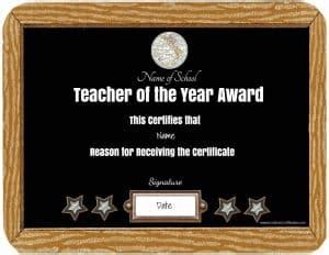 Free certificate of appreciation for teachers | Customize online