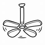 Cartoon Coloring Fan Stock Illustrations – 297  sketch template