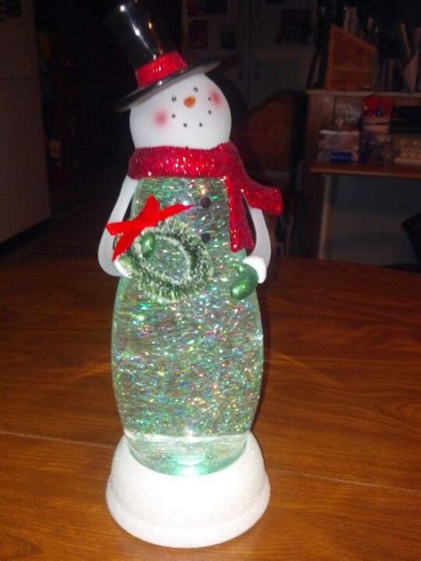 Snowman glitter light! | Holiday, Holiday decor, Novelty christmas